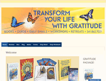 Tablet Screenshot of graceofgratitude.com